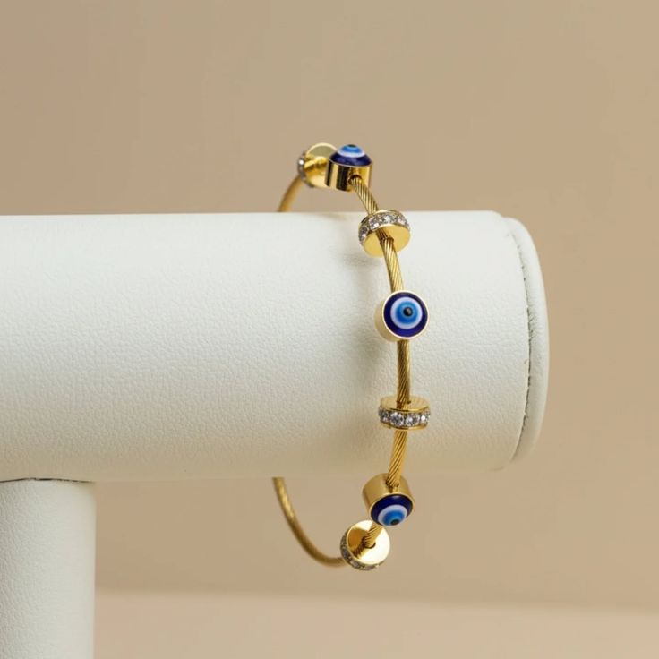 Evil Eye Adjustable Bracelet for Women & Girls