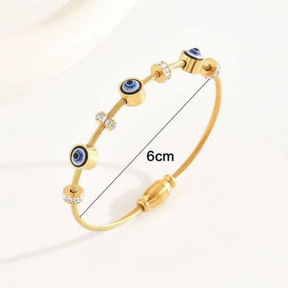 Evil Eye Adjustable Bracelet for Women & Girls