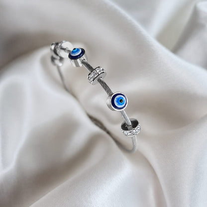Evil Eye Adjustable Bracelet for Women & Girls