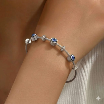 Evil Eye Adjustable Bracelet for Women & Girls