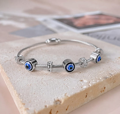 Evil Eye Adjustable Bracelet for Women & Girls
