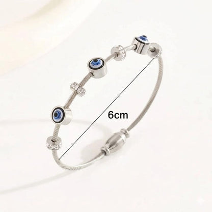 Evil Eye Adjustable Bracelet for Women & Girls