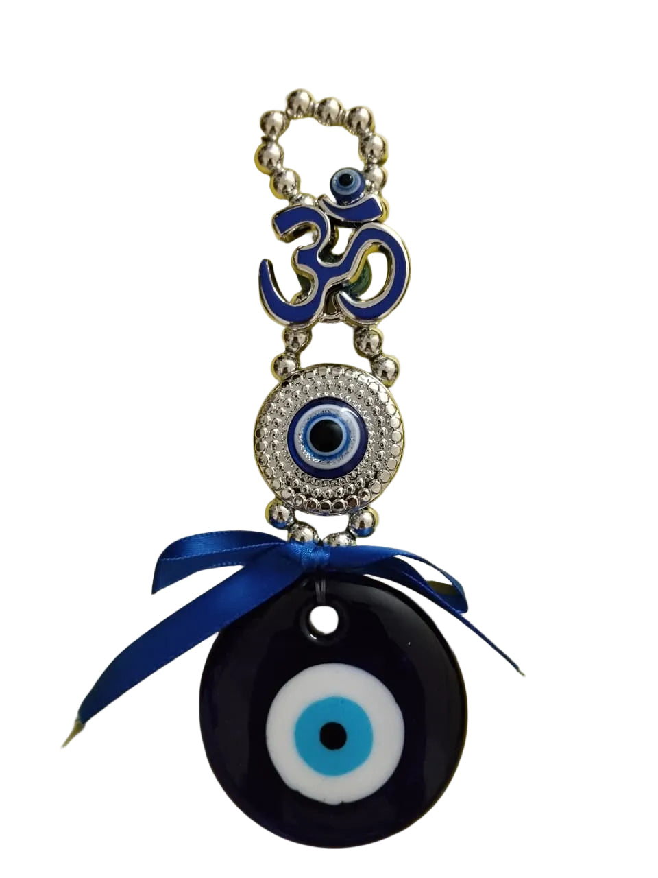 Evil Eye and Om Good Luck Amulet