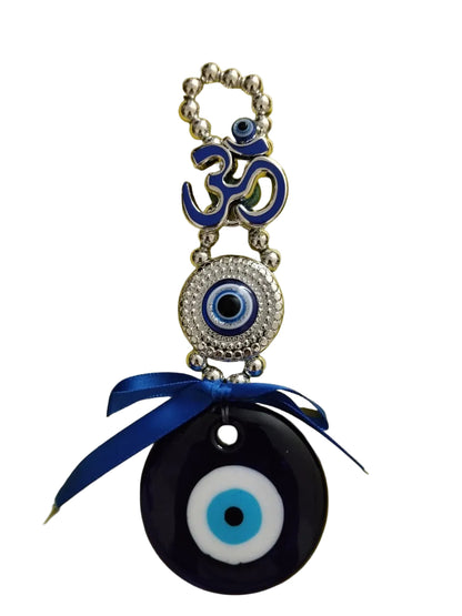 Evil Eye and Om Good Luck Amulet