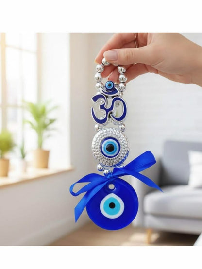 Evil Eye and Om Good Luck Amulet
