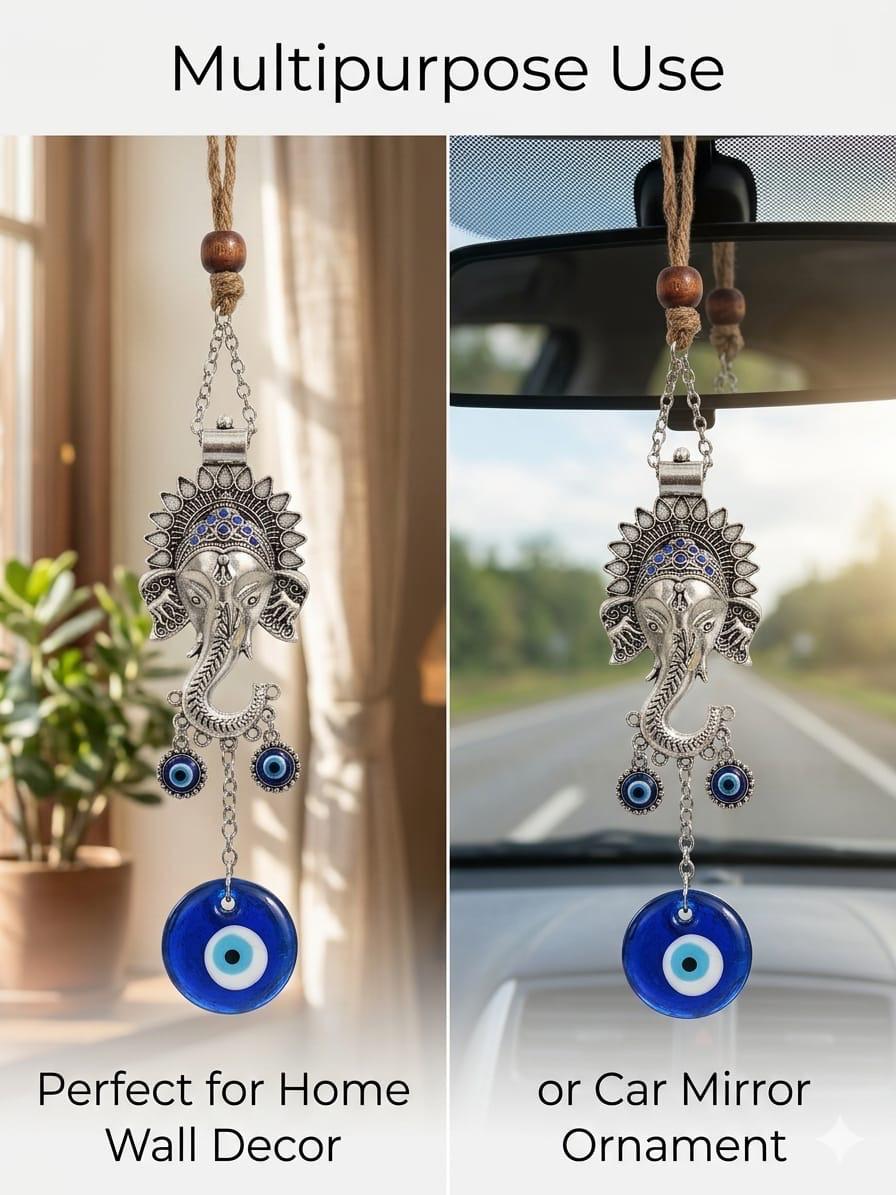 Ganesha Face Evil Eye Hanging