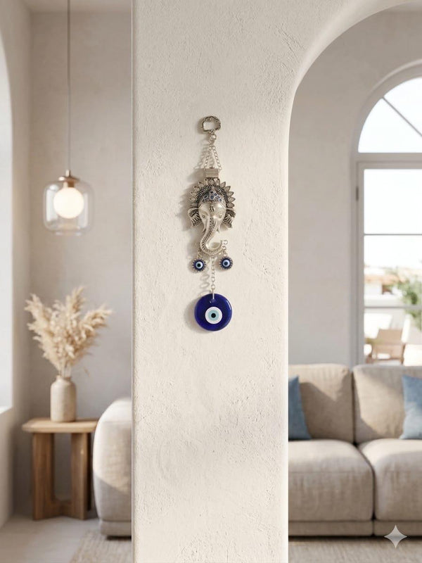 Ganesha Face Evil Eye Hanging
