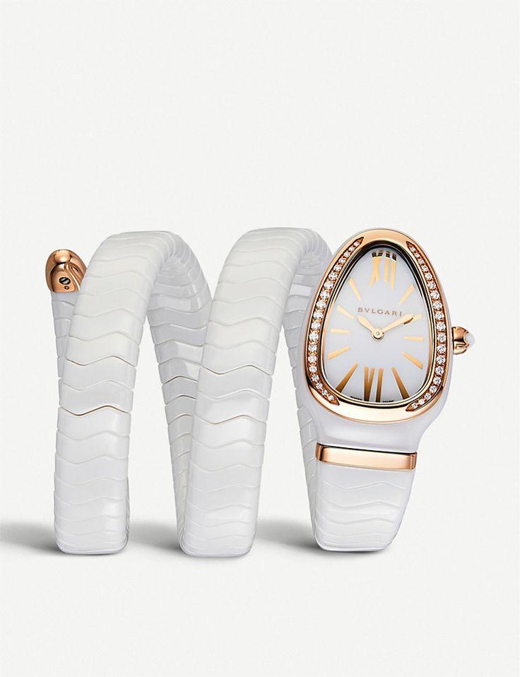 Luxury Women's Gold Crystal Watch with White Braided Wrap Strap | Elegant Fashion Wrist Watch for Women